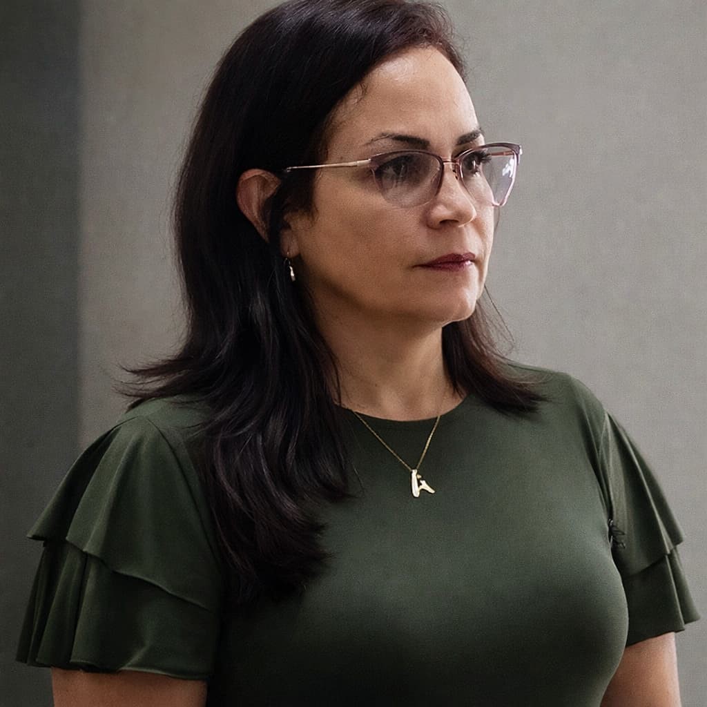 Foto de la empleada bajo el nombre de Ana María